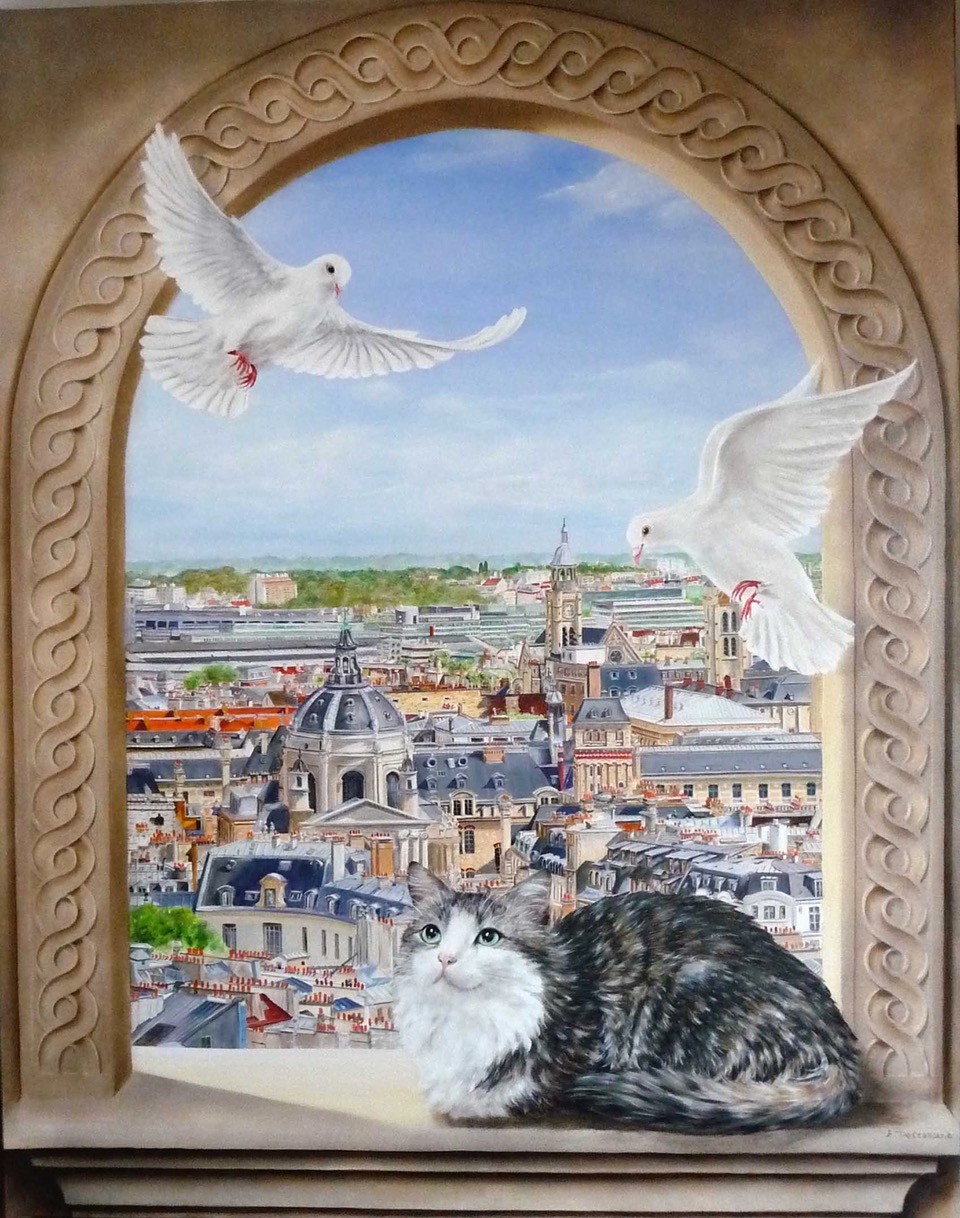 Quartier Latin vu du Lycée St-Louis