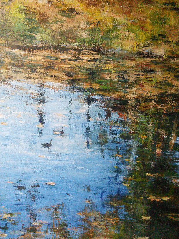 Canards chez Caillebotte