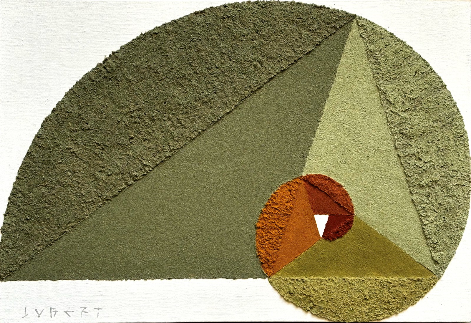 Spirale triangle d'or