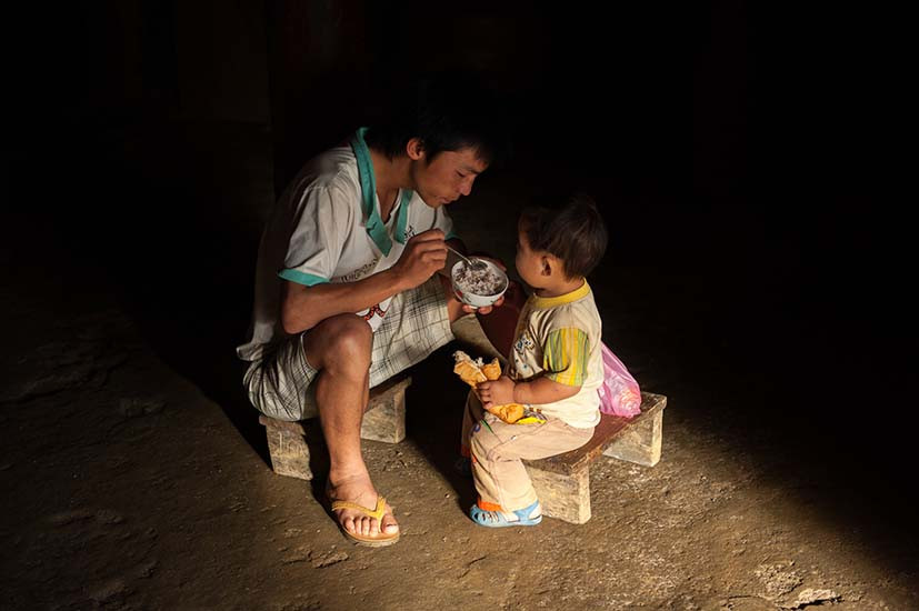 L'enfant et son père